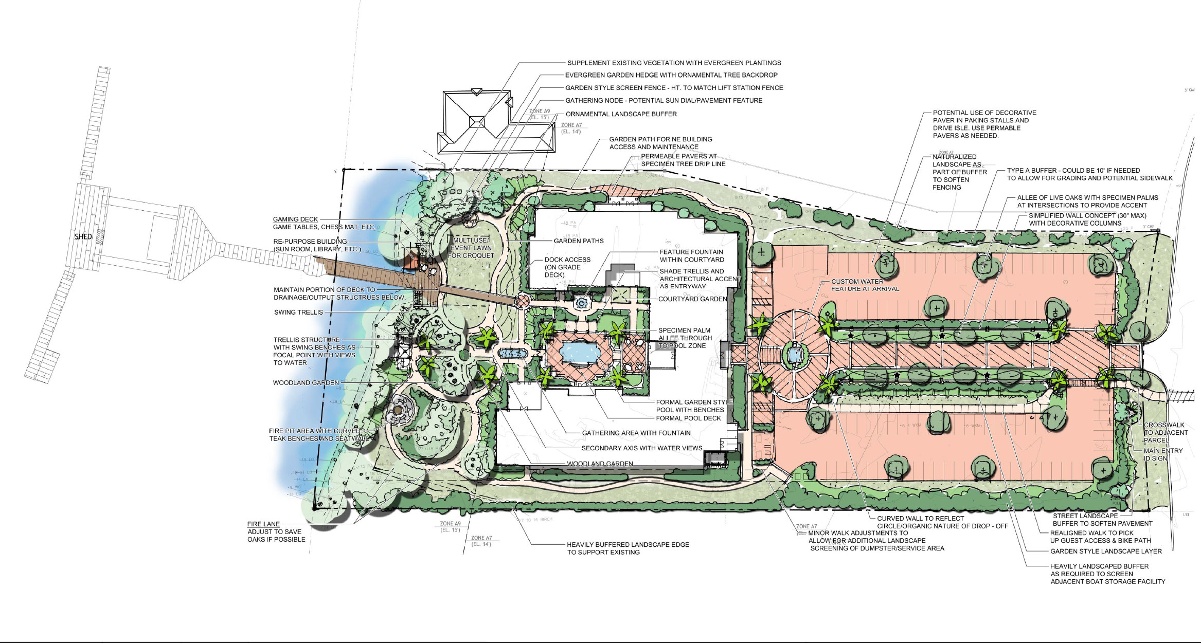 Bayshore Independent & Assisted Living Site Plan