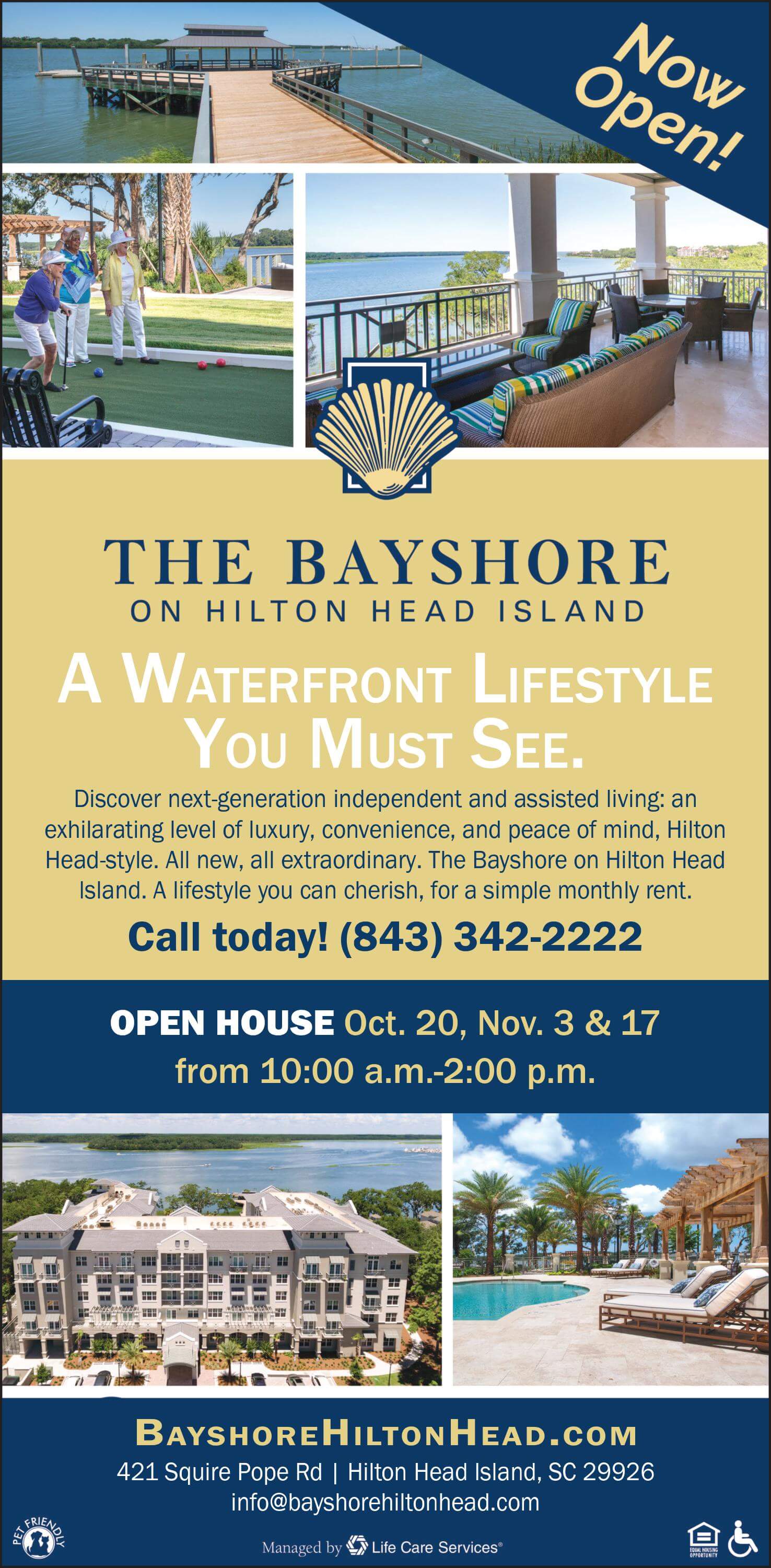 Bayshore Independent and Assisted Living on Hilton Head Island