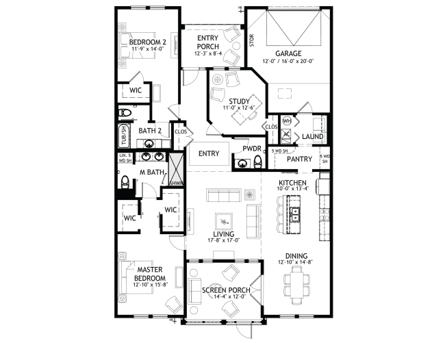 Fripp floor plan