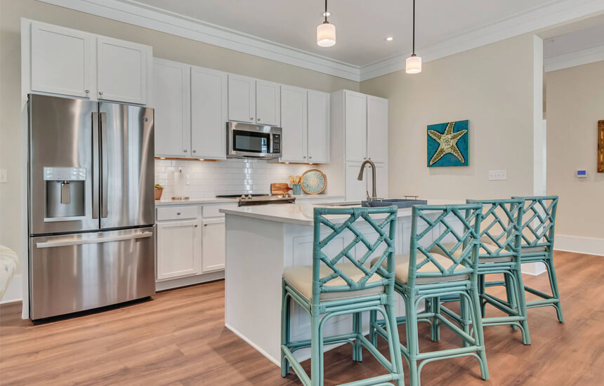 The Villas model kitchen